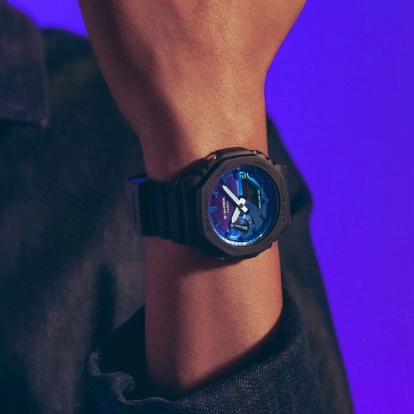Casio GA-2100FL-1ADR Erkek Kol Saati - Resim 2