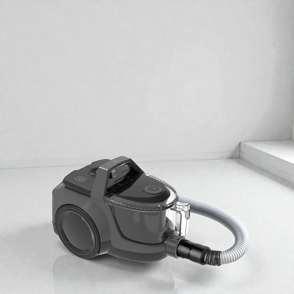 FAKİR Elektrikli Süpürge Cooper Bl 3048 Grey ürün görseli 1