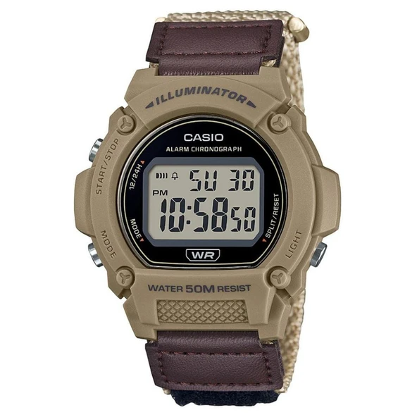 Casio Digital W-219HB-5AVDF Erkek Kol Saati ürün görseli 1