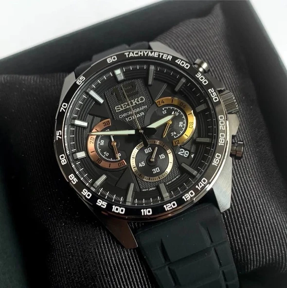 Seiko Chronograph SSB349P Erkek Kol Saati - Resim 2