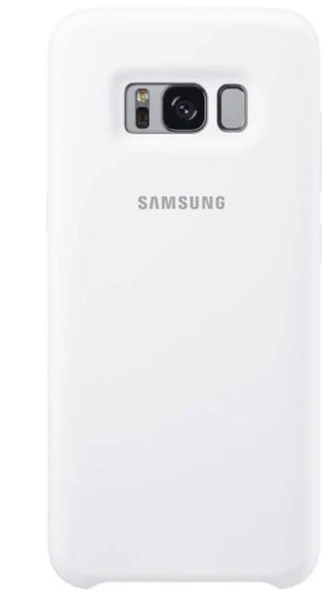 Beyaz S8 Plus Silikon Kılıf ürün görseli 1