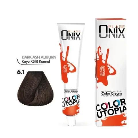 Morfose Onix Tüp Saç Boyası 6.1 Koyu Küllü Kumral 60 ml ürün görseli 1