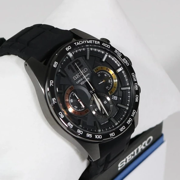 Seiko Chronograph SSB349P Erkek Kol Saati - Resim 4