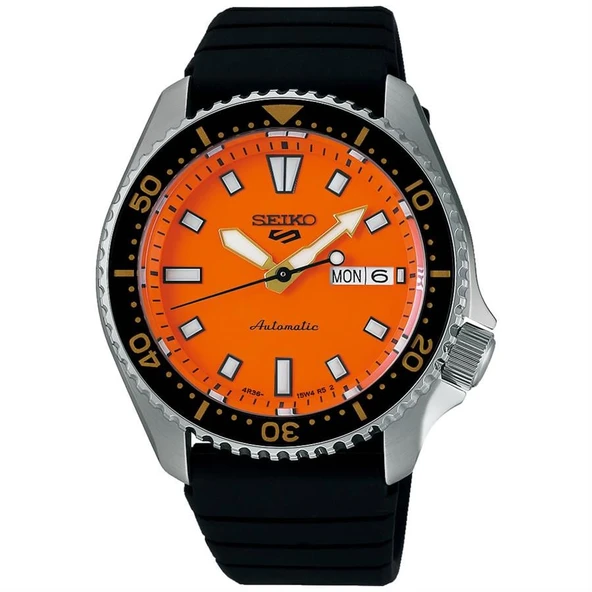 Seiko5 Sports SKX Redux - Daichi Orange SRPL89K1 Otomatik Erkek Kol Saati ürün görseli 1
