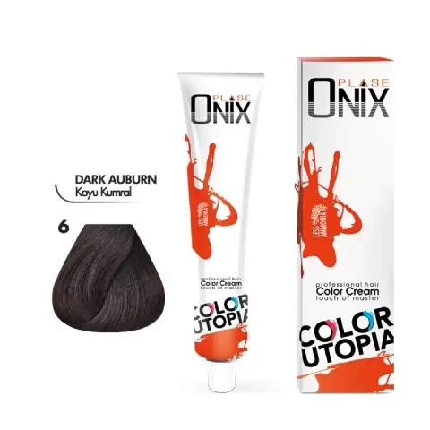Morfose Onix Tüp Saç Boyası 6 Koyu Kumral 60 ml ürün görseli 1