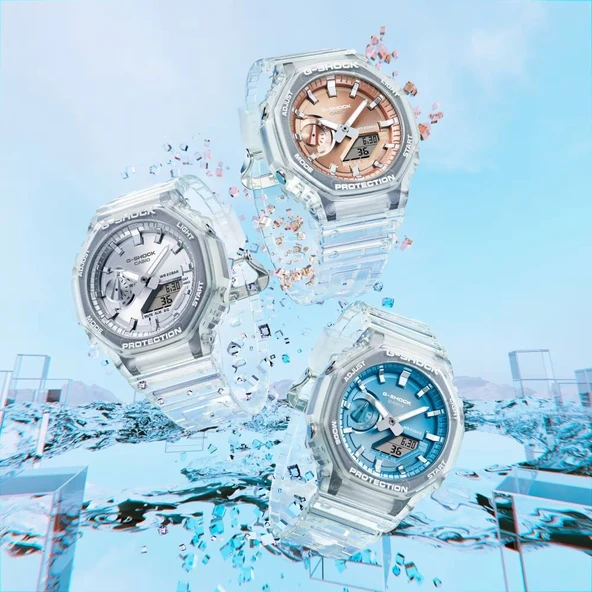 Casio G-SHOCK GA-2100BM-7A5DR Kol Saati - Resim 4