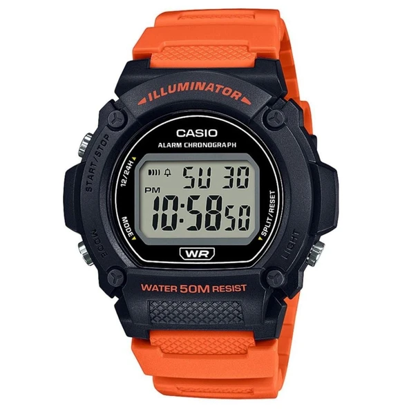 Casio Digital W-219h-4avdf Erkek Kol Saati ürün görseli 1