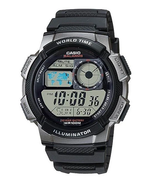 Casio Digital Ae-1000w-1bvdf  Erkek Kol Saati ürün görseli 1