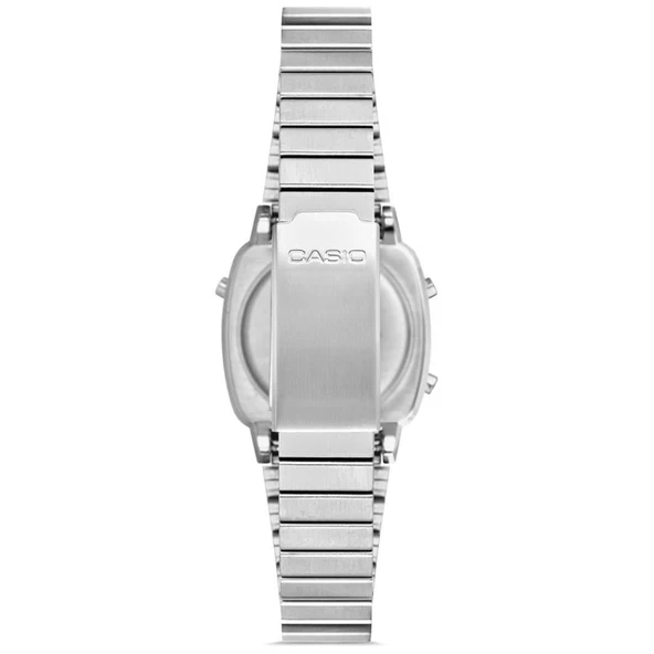 Casio Retro LA670WA-1DF Kadın Kol Saati - Resim 4