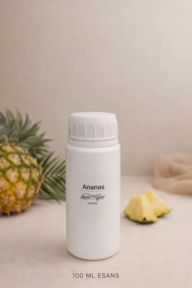 Humayra Ananas Parfüm Kolonya Koku Difüzörü Esansı Dökme 100 Ml ürün görseli 1
