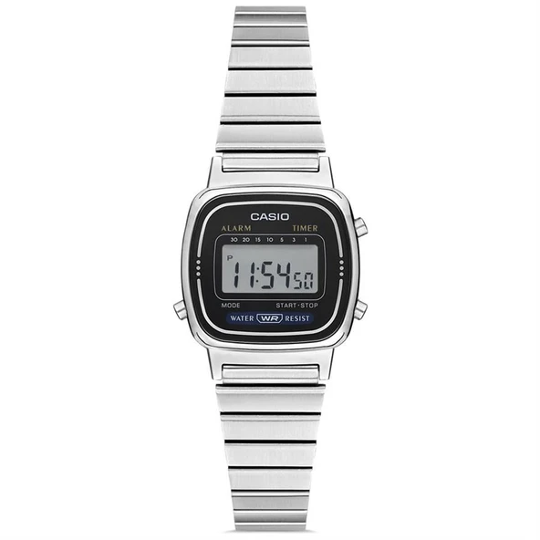 Casio Retro LA670WA-1DF Kadın Kol Saati - Resim 2