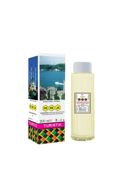 Pereja Limon Kolonyası 200 ml Cam Şişe ürün görseli 1