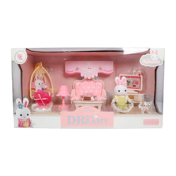 Bay Dreamy Mini Tavşan Salon Takımı Seti 6619 ürün görseli 1