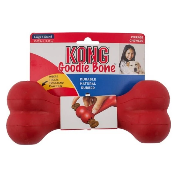 Kong Goodie Bone Kemik Şeklinde Köpek Oyuncağı Large ürün görseli 1