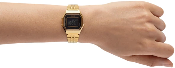Casio Retro LA680WGA-1BDF Kadın Kol Saati - Resim 2