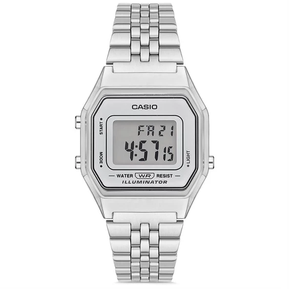 Casio Retro LA680WA-7DF Kadın Kol Saati - Resim 5