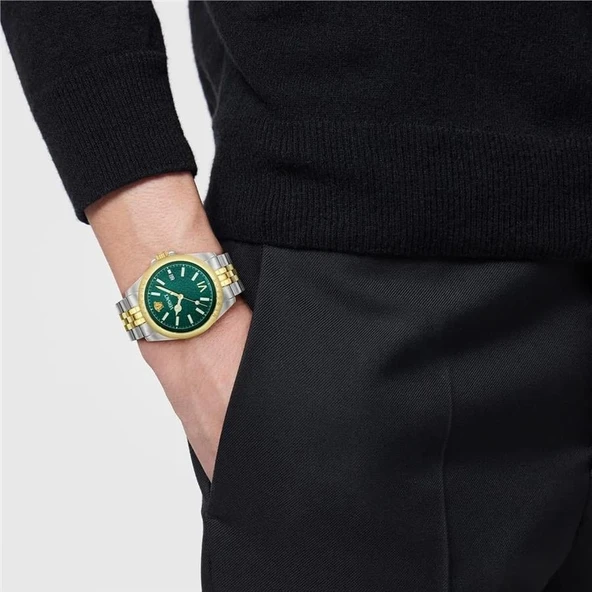 Versace VRSCVE9H00924 Unisex Kol Saati - Resim 5