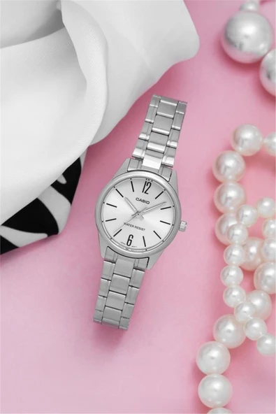Casio Klasik LTP-V005D-2BUDF Kadın Kol Saati - Resim 7