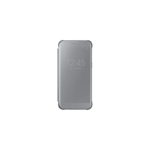 Gri S7 Clear View Fonksiyonel Kılıf ürün görseli 1