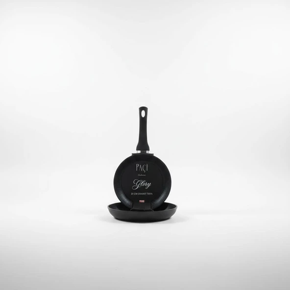 PACI 22 CM MAT SIYAH GRANIT TAVA ürün görseli 1