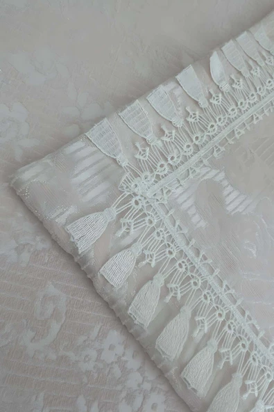 Style Pudra Çift Kişilik Yatak Örtüsü Seti - Resim 6