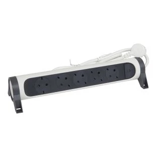 Legrand MULTISCH 5X2P+T ROTFIX 5M B/N ürün görseli 1