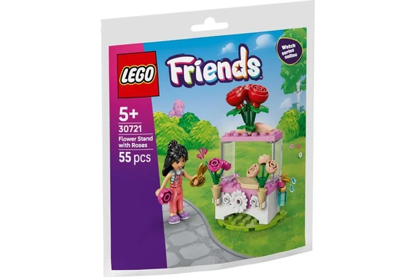 LEGO Friends 30721 Flower Stand with Roses ürün görseli 1