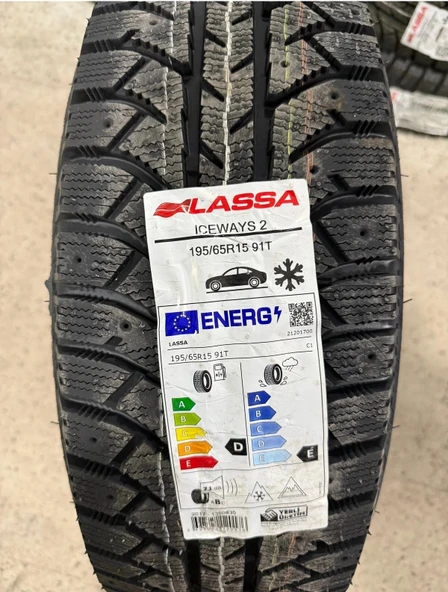 LASSA / 195/65R15 (ICEWAYS 2) 2025 KIŞ LASTİĞİ ürün görseli 1