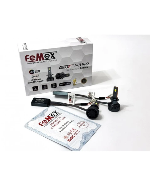 FEMEX Ford Puma 2019-2024 UZUN FAR LED GT NANO PRO ürün görseli 1