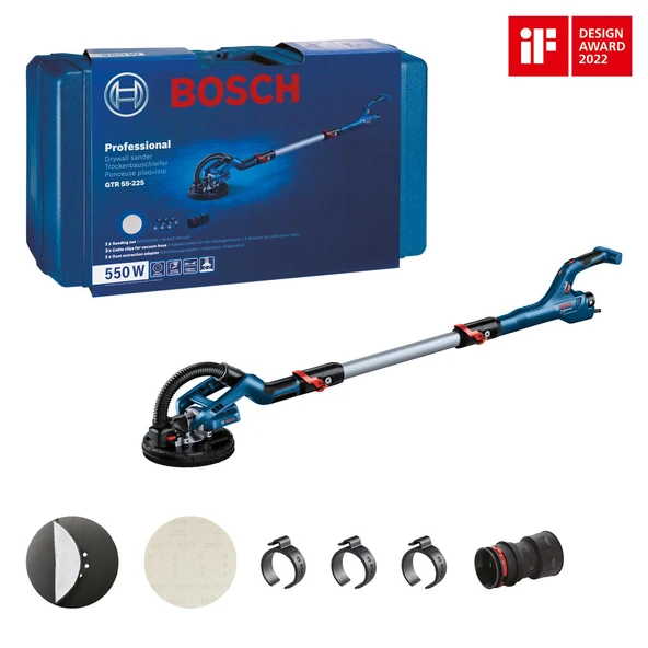 Bosch GTR 550 Alçıpan Zımpara Makinesi ürün görseli 1