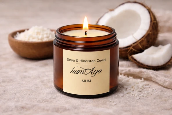 Humayra Soya&Hindistan Cevizi Kokulu Mum 100 Ml ürün görseli 1