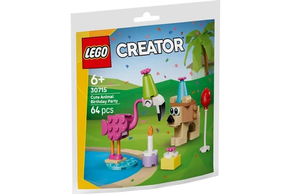 LEGO Creator 30715 Cute Animal Birthday Party ürün görseli 1