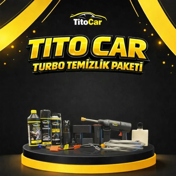 TİTOCAR PRO  5'İ 1 ARADA ARAÇ BAKIM MAKİNA TURBO SET ürün görseli 1