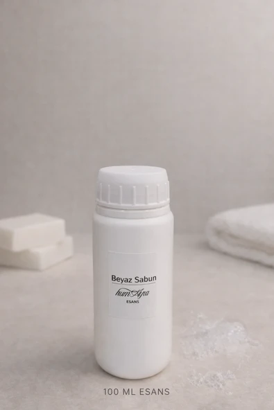 Humayra Beyaz Sabun Parfüm Kolonya Koku Difüzörü Esansı Dökme 100 Ml ürün görseli 1