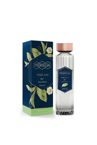 Pereja Yeşil Çay Kolonyası Cam Şişe 250 ml ürün görseli 1
