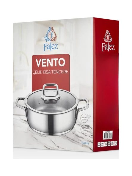 Falez Vento 24 cm Çelik Karnıyarık Tenceresi ürün görseli 1