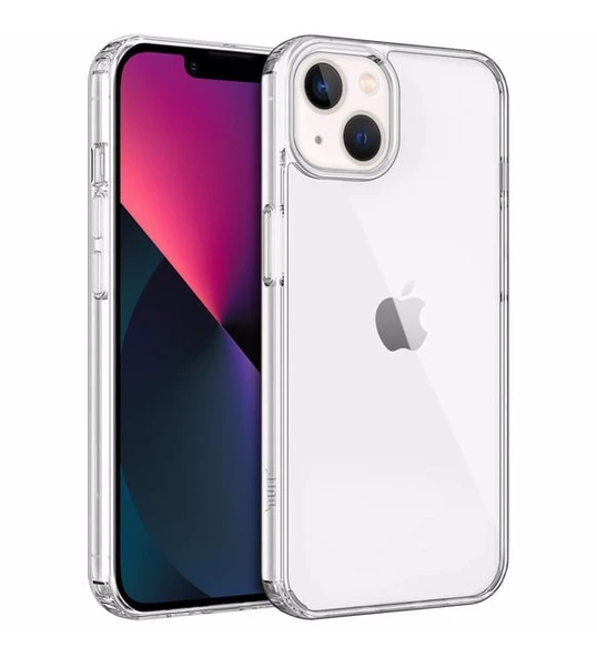 Abatech iPhone 13 Şeffaf Telefon Kılıfı - Resim 3