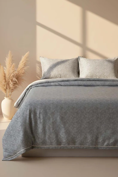 Style Antrasit Çift Kişilik Yatak Örtüsü Seti - Resim 5
