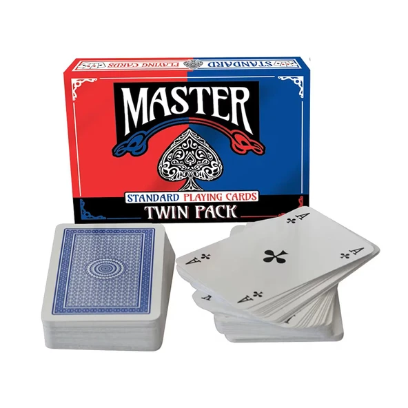 Ks Games Master Standart Oyun Kağıdı İskambil Briç Oyun Kağıdı (2 Li 1 Paket) T490 ürün görseli 1