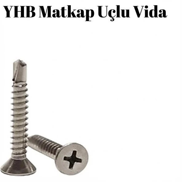 Matkap Uçlu Vida YHB 4.2x25 MM  (1 paket=1000 adet) ürün görseli 1