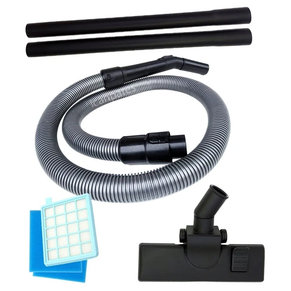 Philips İle Uyumlu FC 8670 PowerPro Active Hortumu Başlık PlsBoru Filtre Set ürün görseli 1