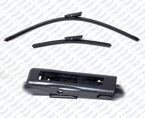 SİLECEK SÜPÜRGESİ 650MM+350MM MUZ TIP BANANA TEFLONLU CAPTUR 13>CLIO IV 12>CLIO GRANDTOUR IV 13> ürün görseli 1