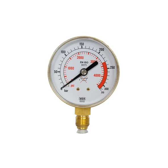 BASINÇ GÖSTERGESİ - 230 BAR  (KADRAN SONU 315 BAR) ürün görseli 1