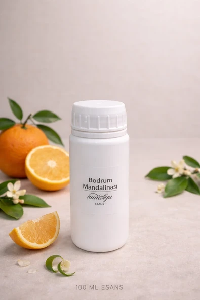 Humayra Bodrum Mandalinası Parfüm Kolonya Koku Difüzörü Esansı Dökme 100 Ml ürün görseli 1