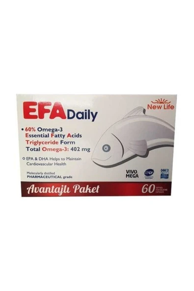 New Life Efa Daily Avantajlı Paket 60 Kapsül ürün görseli 1