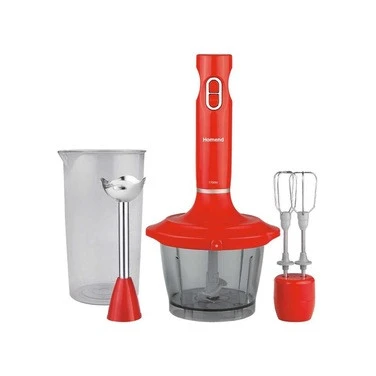 Homend 1931H Handmaid 1700 W Blender Seti Kırmızı (Teşhir) ürün görseli 1