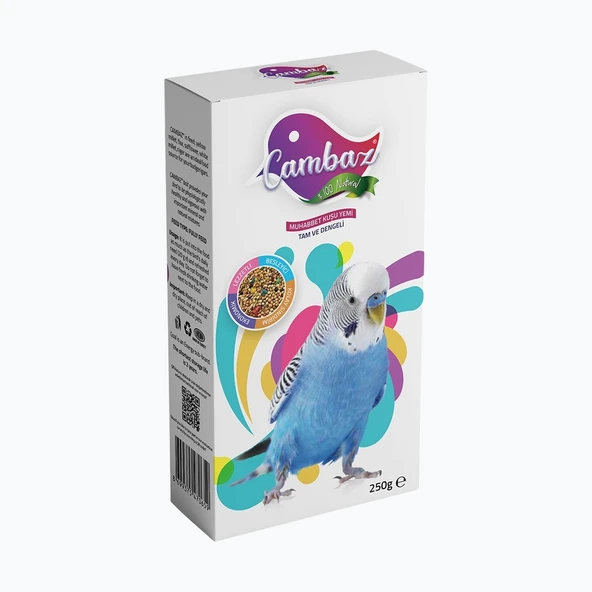 Cambaz Muhabbet Kuşu Yemi - 250 g ürün görseli 1