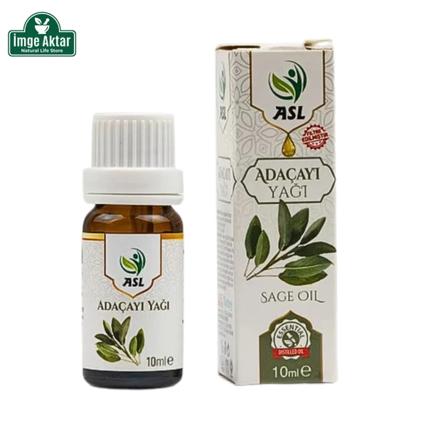 Adaçayı Yağı (Acı Elma Yağı) 10 Ml - Rahatlatıcı Masaj Yağı ürün görseli 1