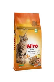 Mito Yetişkin Kedi Kuru Mama Tavuklu 15 Kg+20 Adet 85 GRAM FELİX KARIŞIK AROMA KEDİ YAŞ MAMA ürün görseli 1
