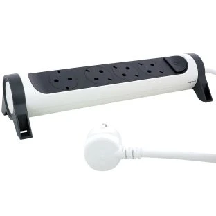 Legrand MULTISCH 4X2P+T ROTFIX 3M B/N ürün görseli 1